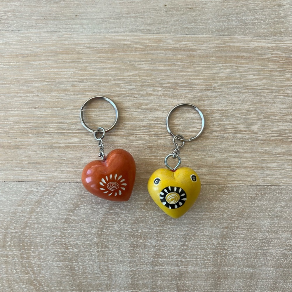BRAND NEW Set of 2 Free People Keychains